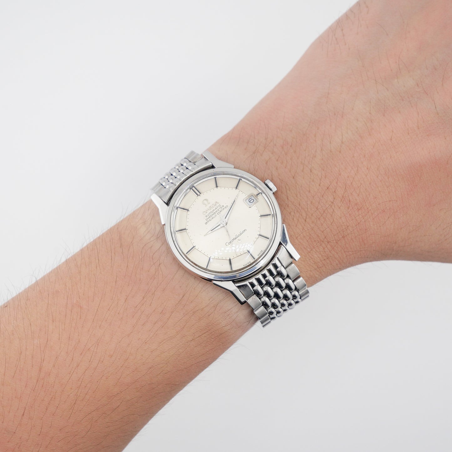 OMEGA CONSTELLATION CHRONOMETER AUTOMATIC "PIE PAN" REF. 168.005