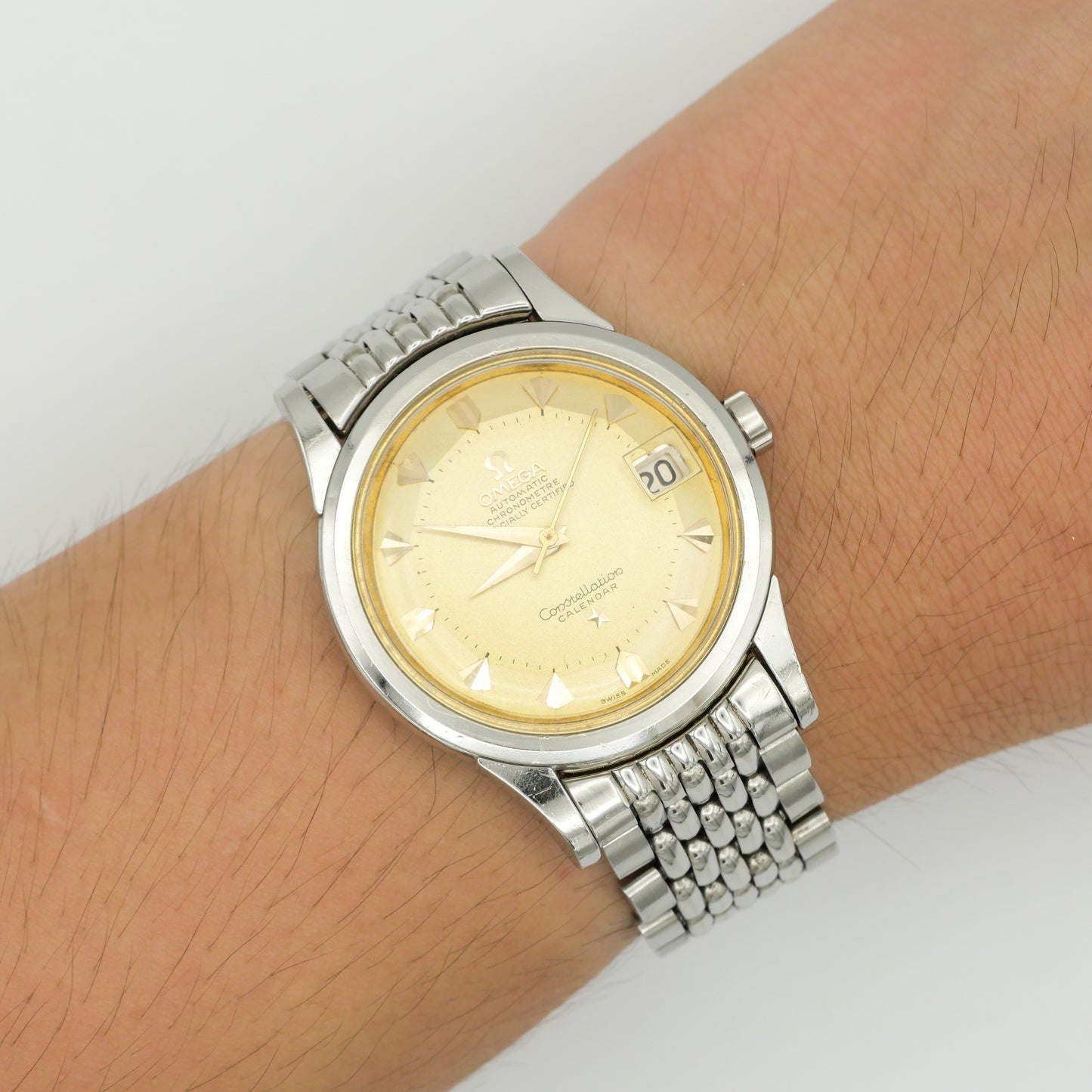 OMEGA CONSTELLATION CHRONOMETER AUTOMATIC "PIE PAN" REF. 2943-5-SC