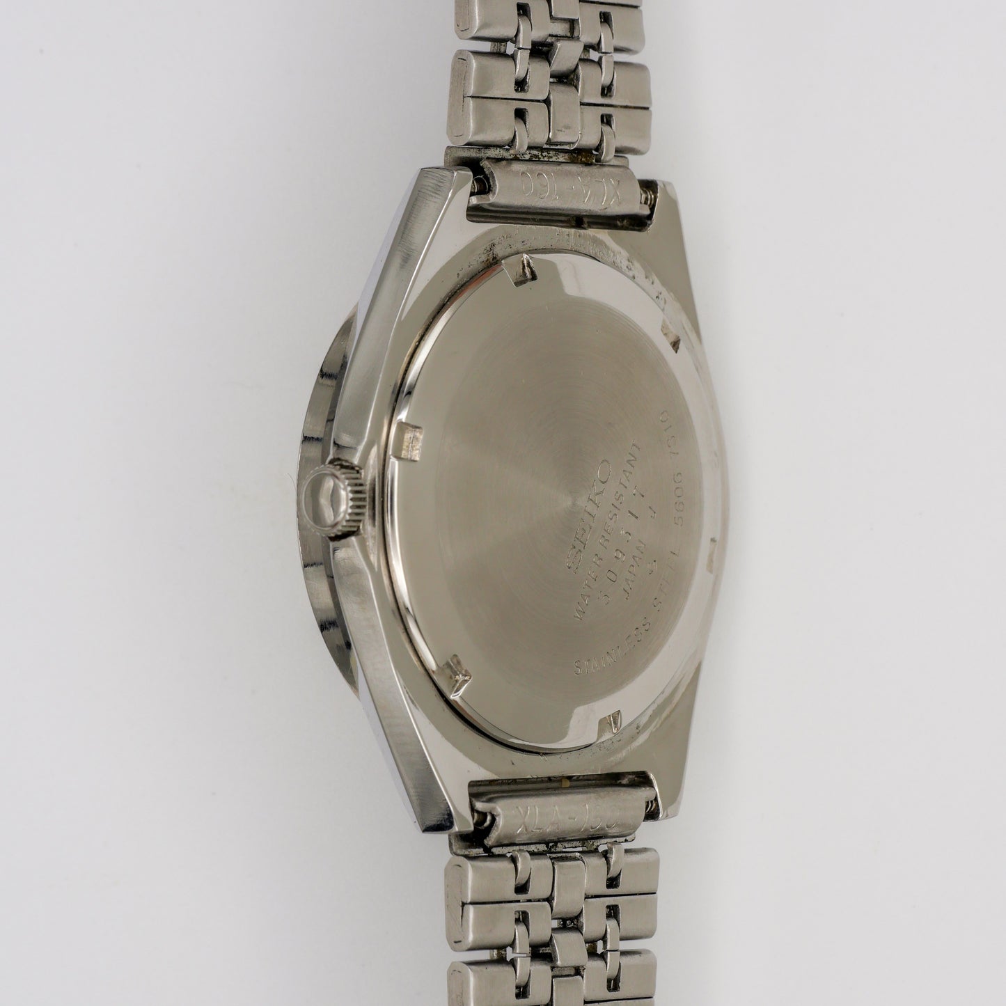 SEIKO LORD MATIC LM 23 JEWELS AUTOMATIC DAY-DATE FACETED CRYSTAL REF. 5606-7310