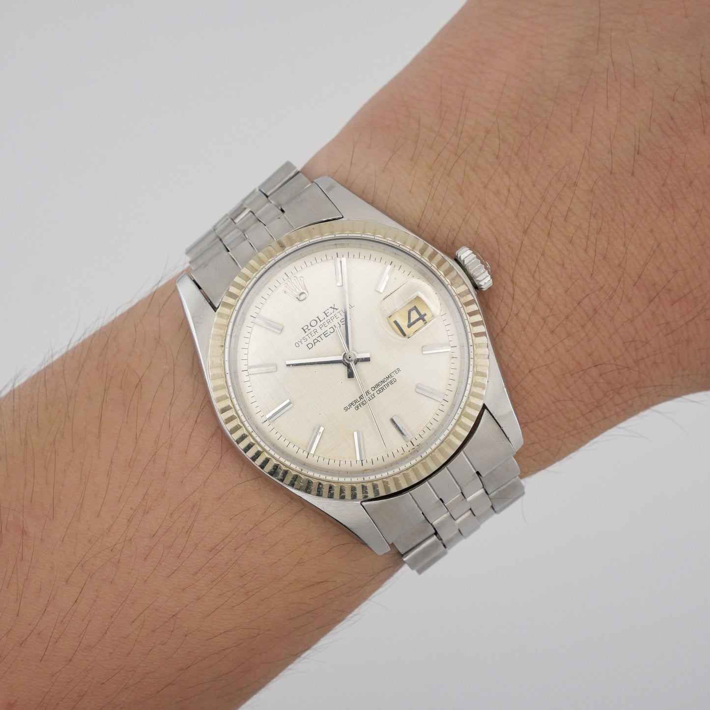 ROLEX OYSTER PERPETUAL DATEJUST AUTOMATIC REF. 1601