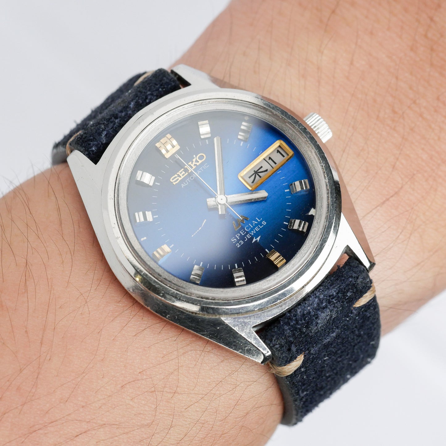 SEIKO LORD MATIC LM SPECIAL AUTOMATIC DAY-DATE REF. 5216-6050