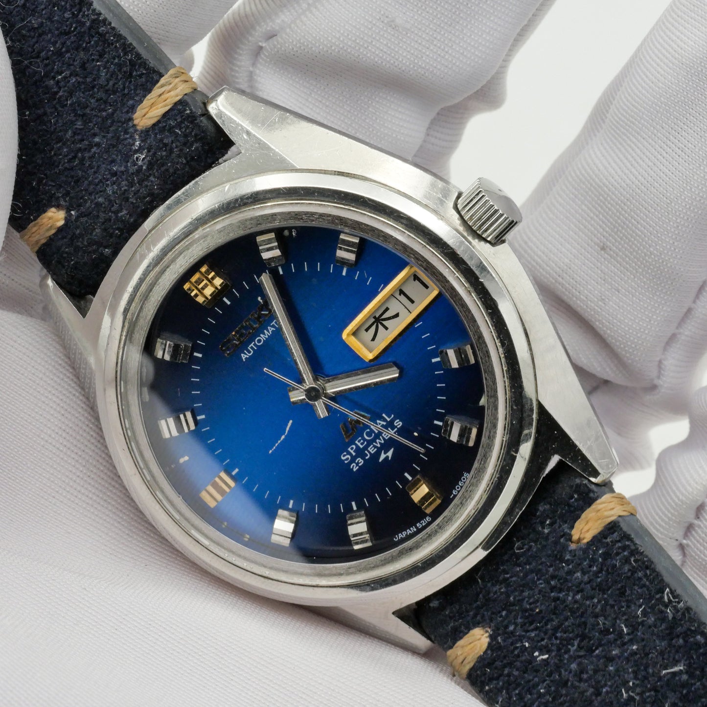 SEIKO LORD MATIC LM SPECIAL AUTOMATIC DAY-DATE REF. 5216-6050