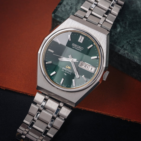 SEIKO LORD MATIC LM SPECIAL 23 JEWELS AUTOMATIC REF. 5216-7110