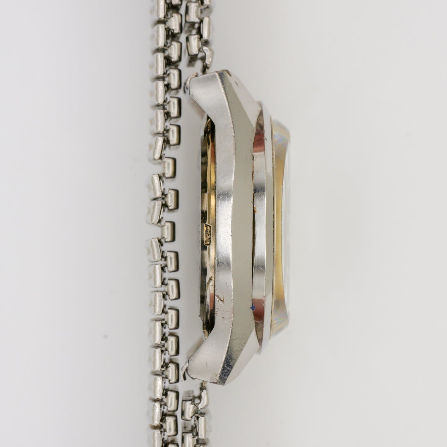 SEIKO LORD MATIC LM 23 JEWELS AUTOMATIC FACETED CRYSTAL GREEN DIAL REF. 5606-7290