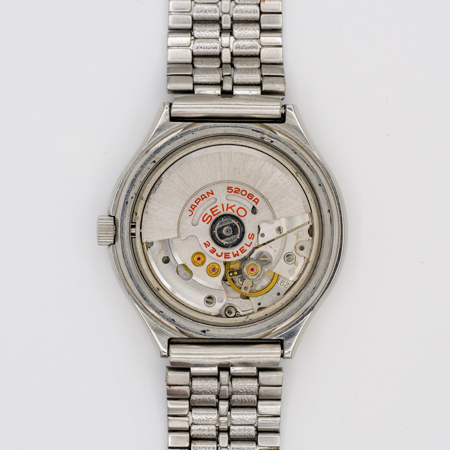 SEIKO LORD MATIC LM SPECIAL 23 JEWELS AUTOMATIC DAY-DATE BLUE DIAL REF. 5206-6090