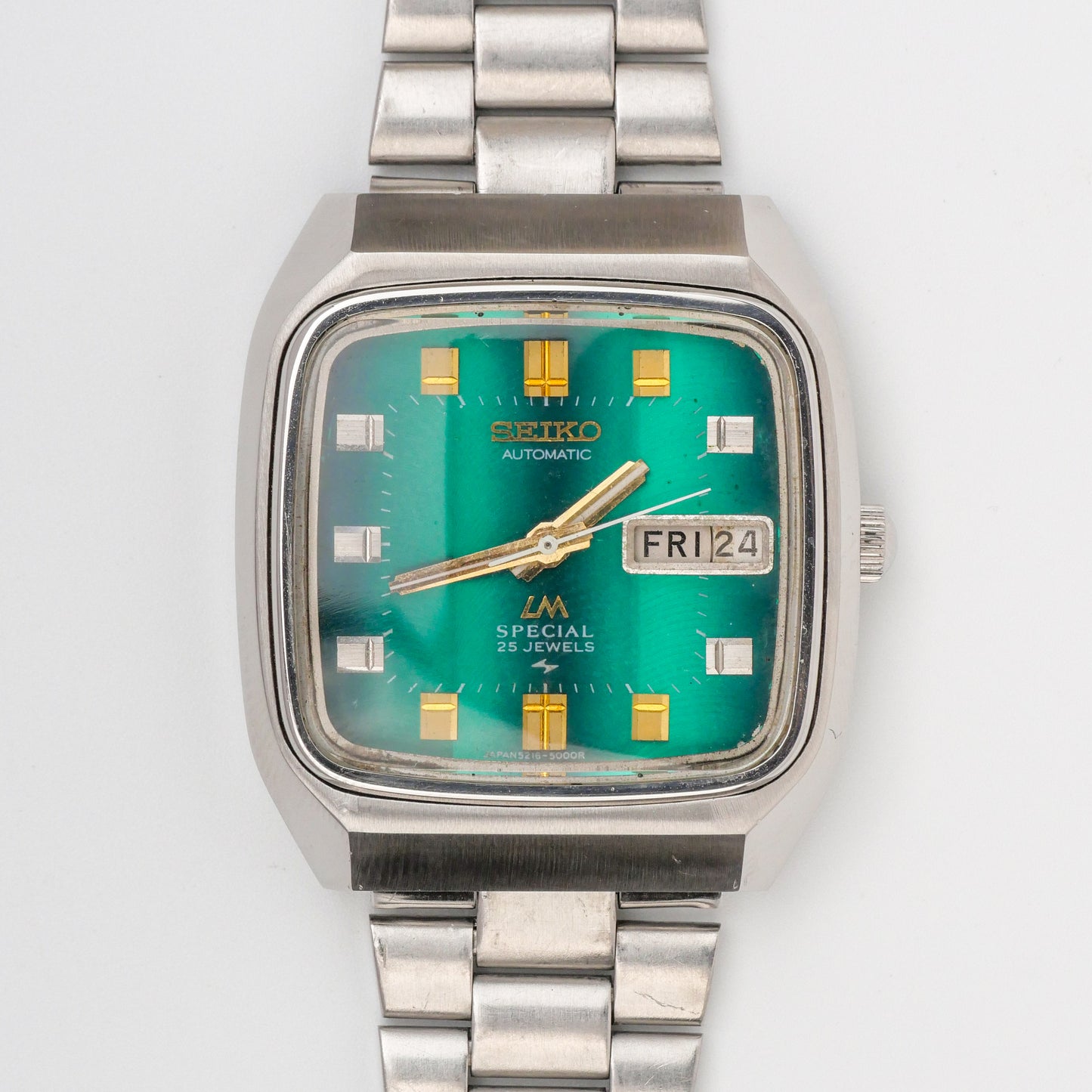 SEIKO LORD MATIC LM SPECIAL AUTOMATIC DAY-DATE REF. 5216-5000