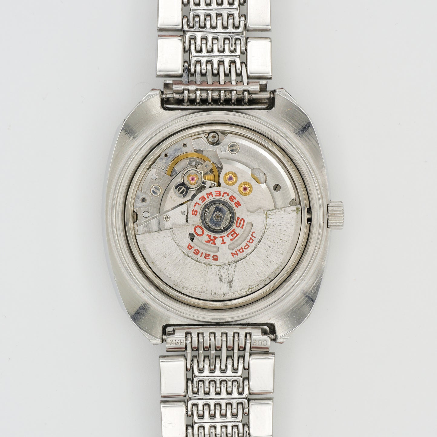 SEIKO LM SPECIAL DAY-DATE AUTOMATIC FACETED CRYSTAL GREEN DIAL REF. 5216-6000