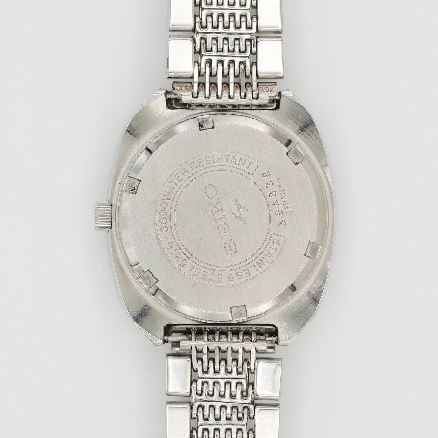 SEIKO LM SPECIAL DAY-DATE AUTOMATIC FACETED CRYSTAL GREEN DIAL REF. 5216-6000
