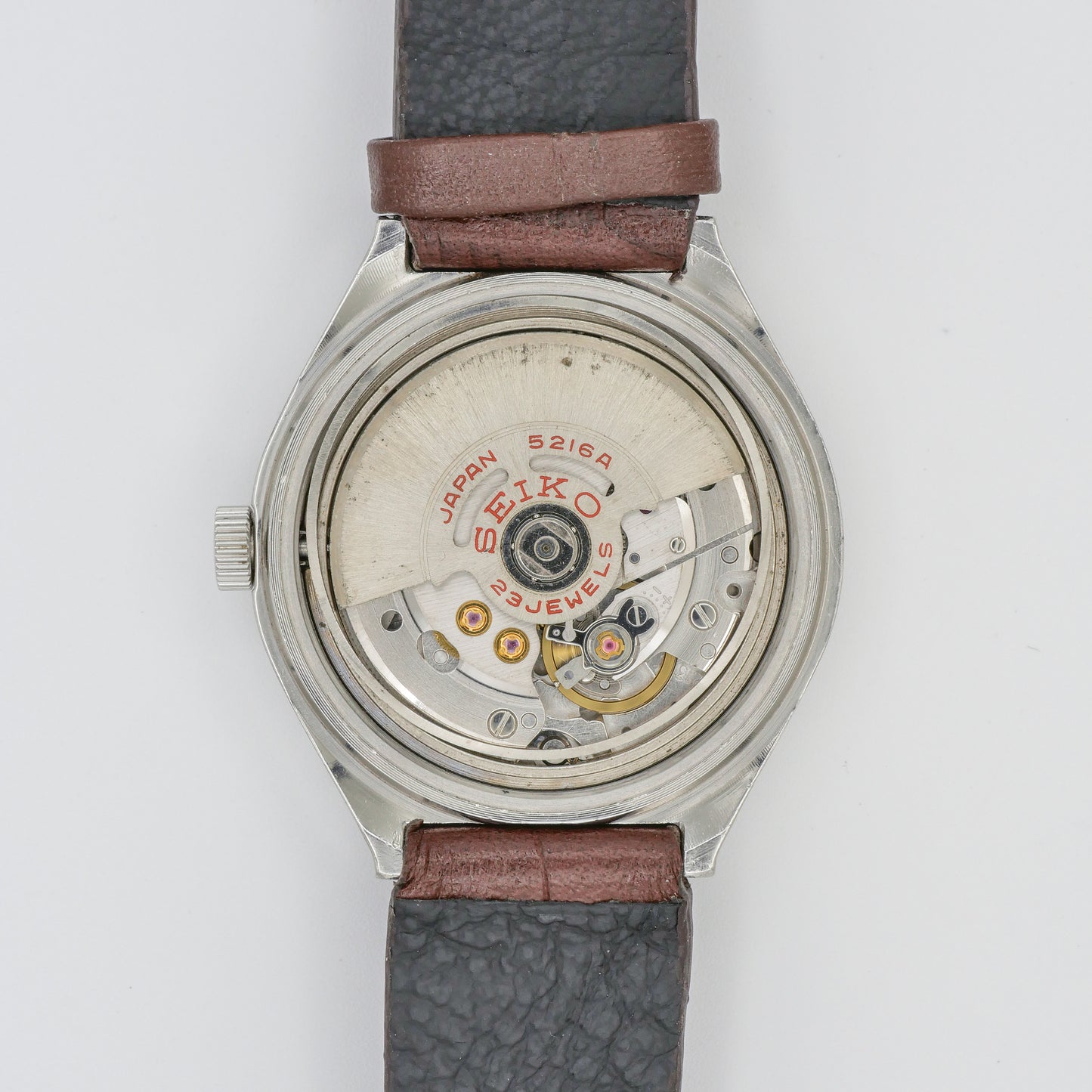 SEIKO LM SPECIAL 23 JEWELS AUTOMATIC DAY-DATE FACETED CRYSTAL REF. 5216-7070