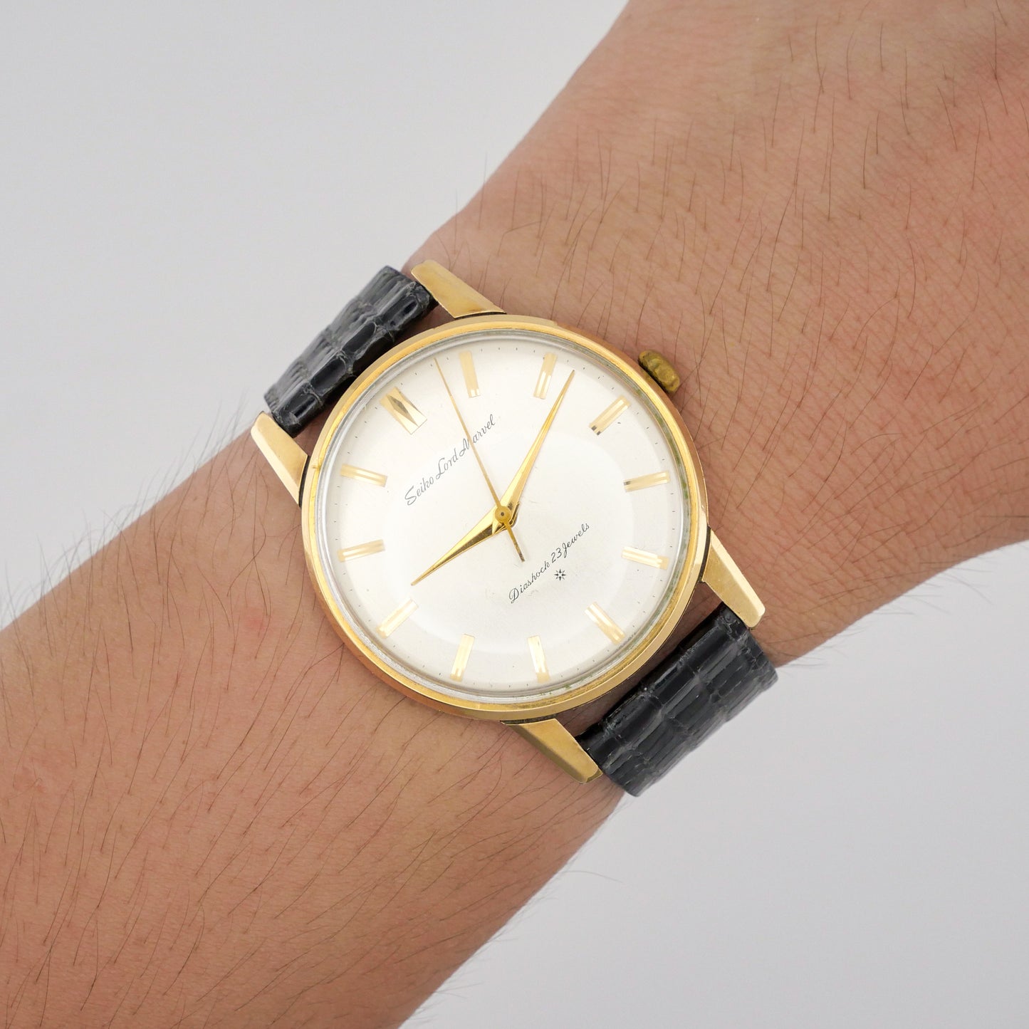 SEIKO LORD MARVEL DIASHOCK 23 JEWELS REF. 15027