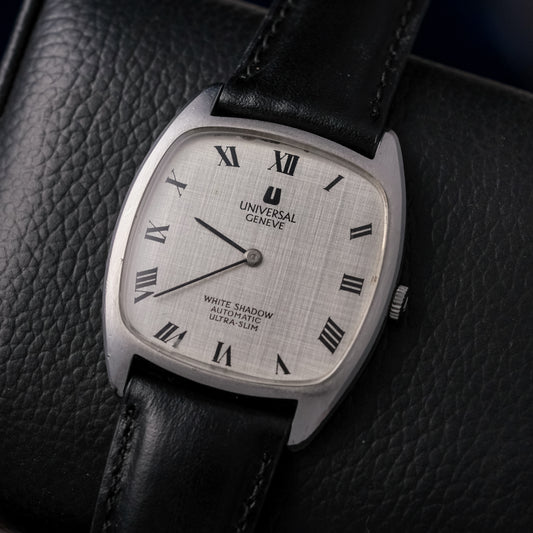 UNIVERSAL GENÈVE WHITE SHADOW AUTOMATIC ULTRA-SLIM REF. 866105