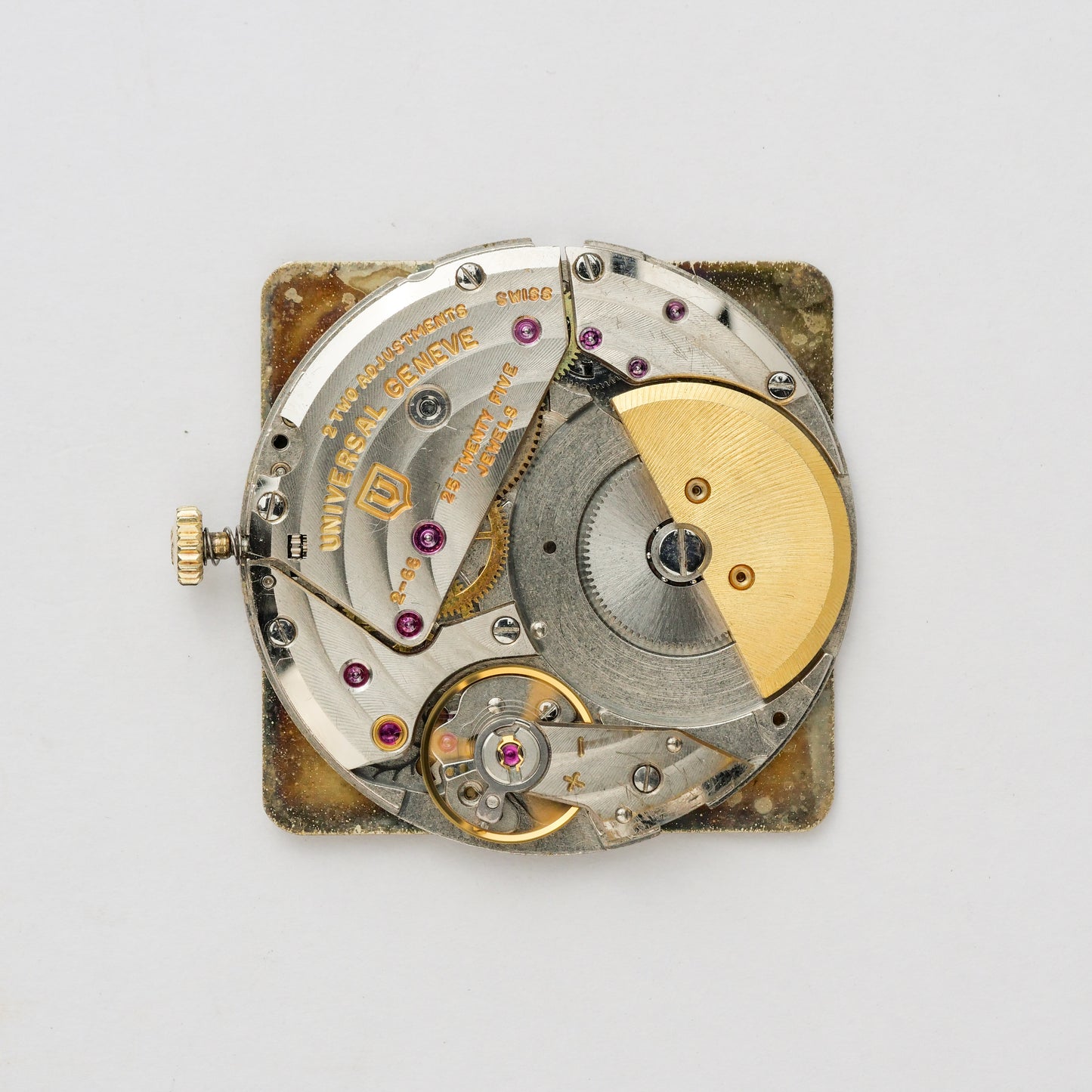 UNIVERSAL GENÈVE GILT SHADOW AUTOMATIC ULTRA-THIN REF. 566143