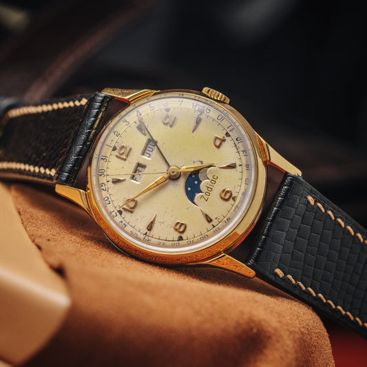 ZODIAC TRIPLE CALENDAR MOON PHASE REF. 905