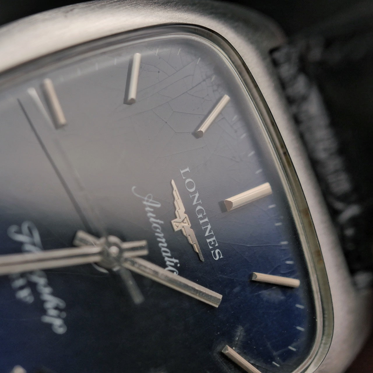 LONGINES FLAGSHIP HF AUTOMATIC BLUE DIAL REF. 8418