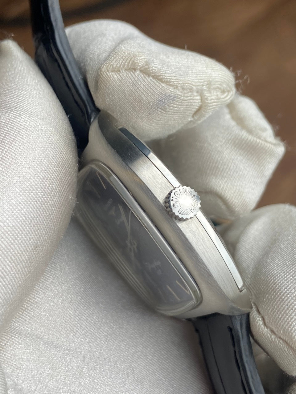 LONGINES FLAGSHIP HF AUTOMATIC BLUE DIAL REF. 8418
