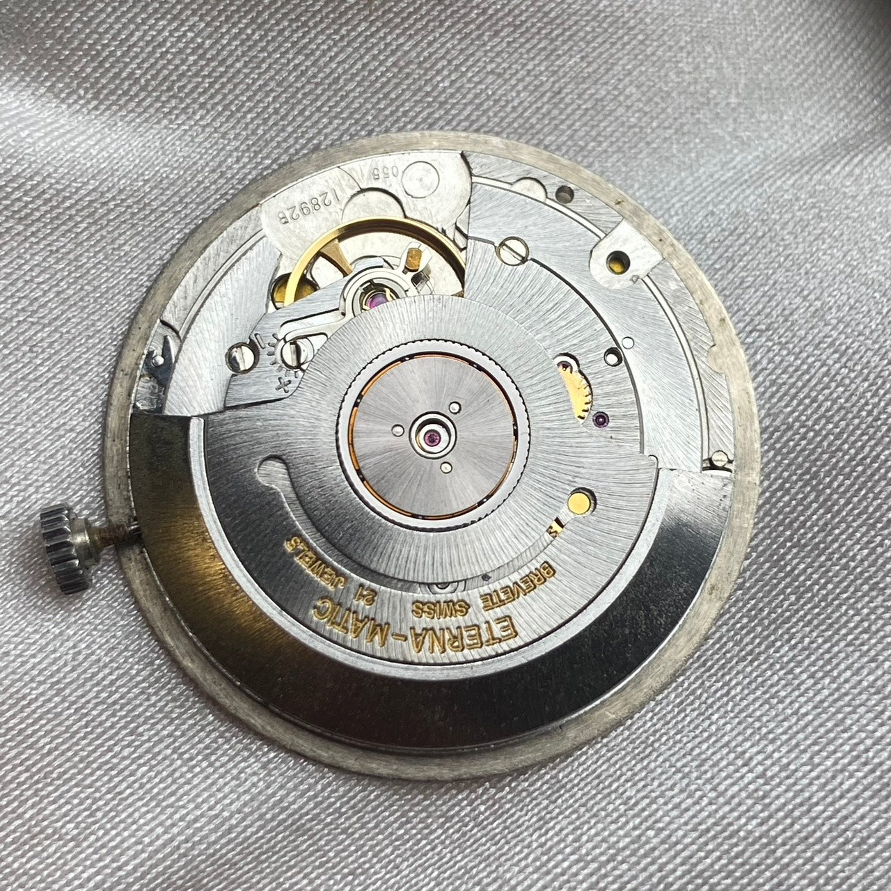 ETERNA MATIC AUTOMATIC SILVER 800 REF. 647