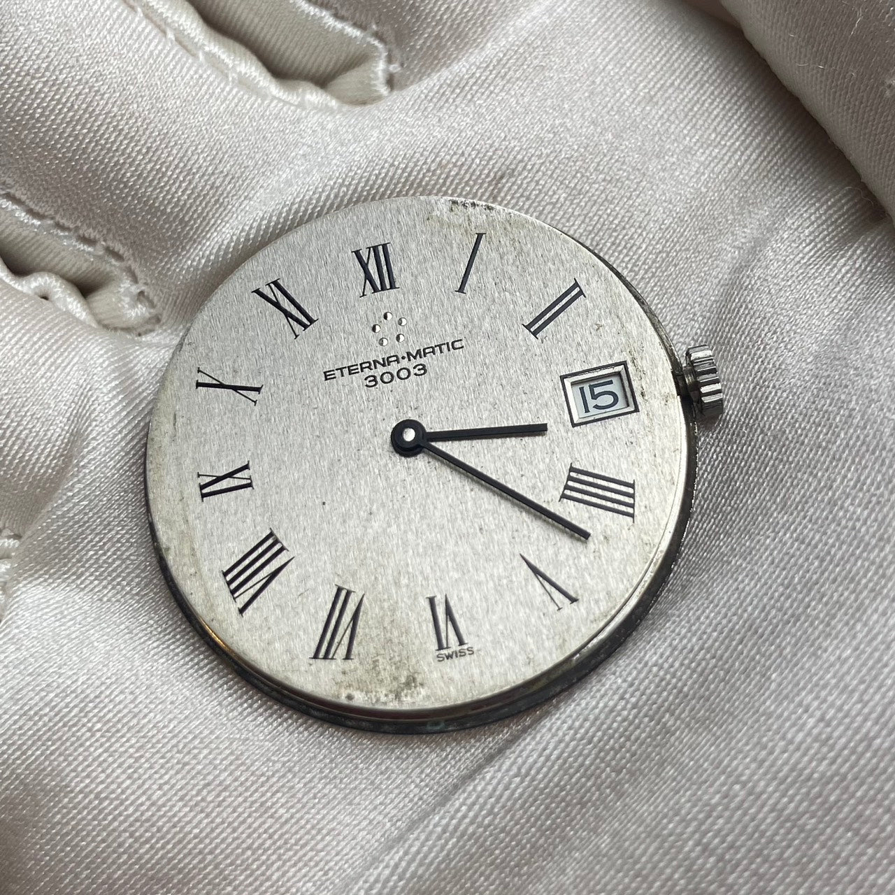 ETERNA MATIC AUTOMATIC SILVER 800 REF. 647
