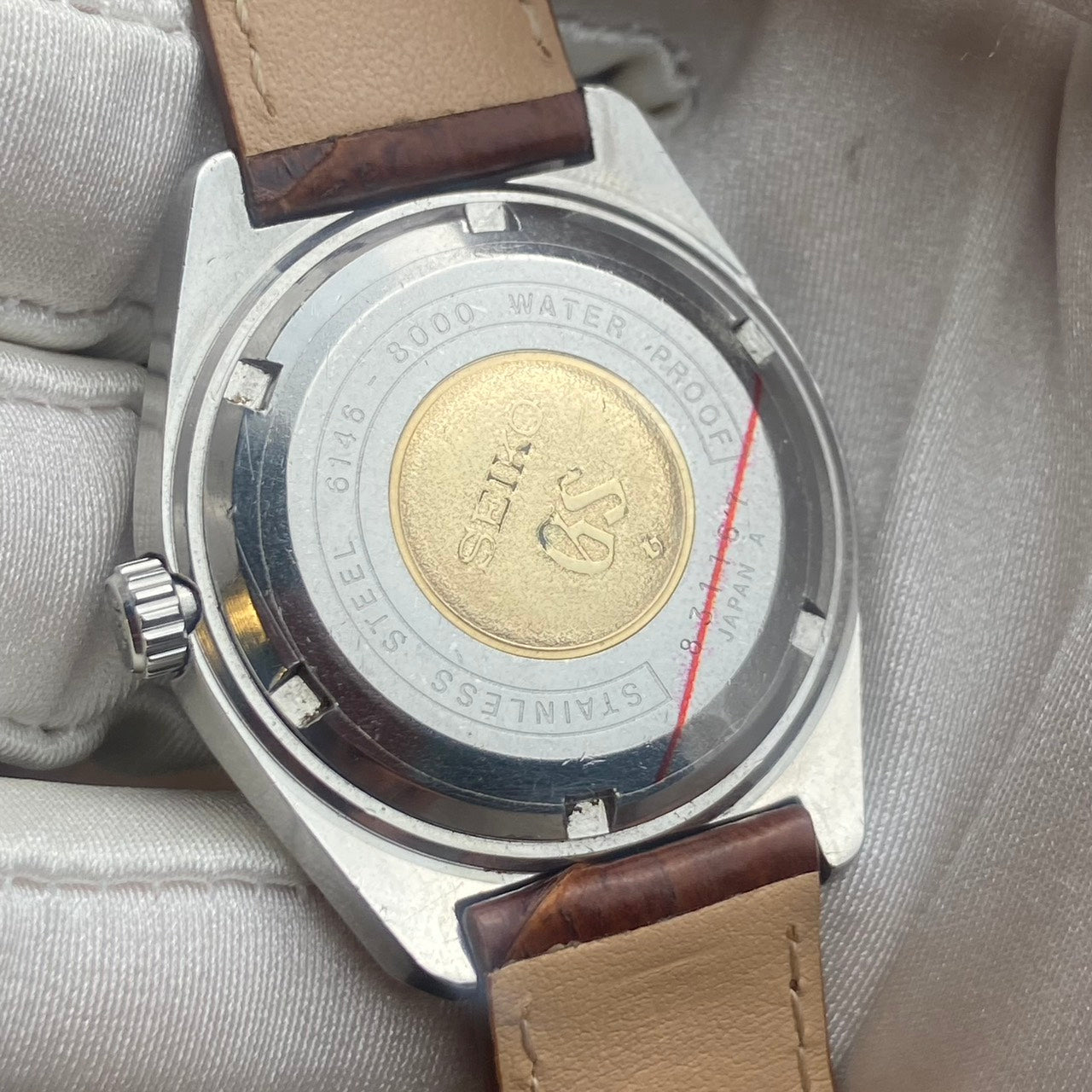 GRAND SEIKO AUTOMATIC DAY DATE HI-BEAT 36000 REF. 6146-8000