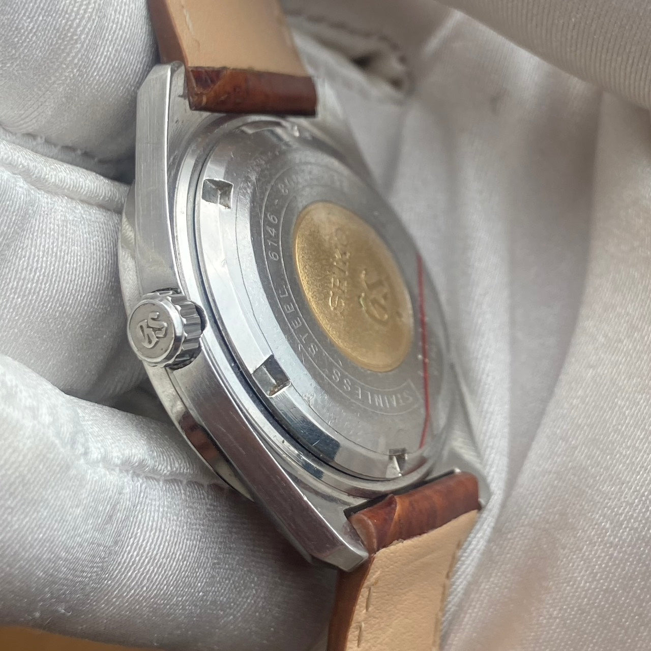 GRAND SEIKO AUTOMATIC DAY DATE HI-BEAT 36000 REF. 6146-8000