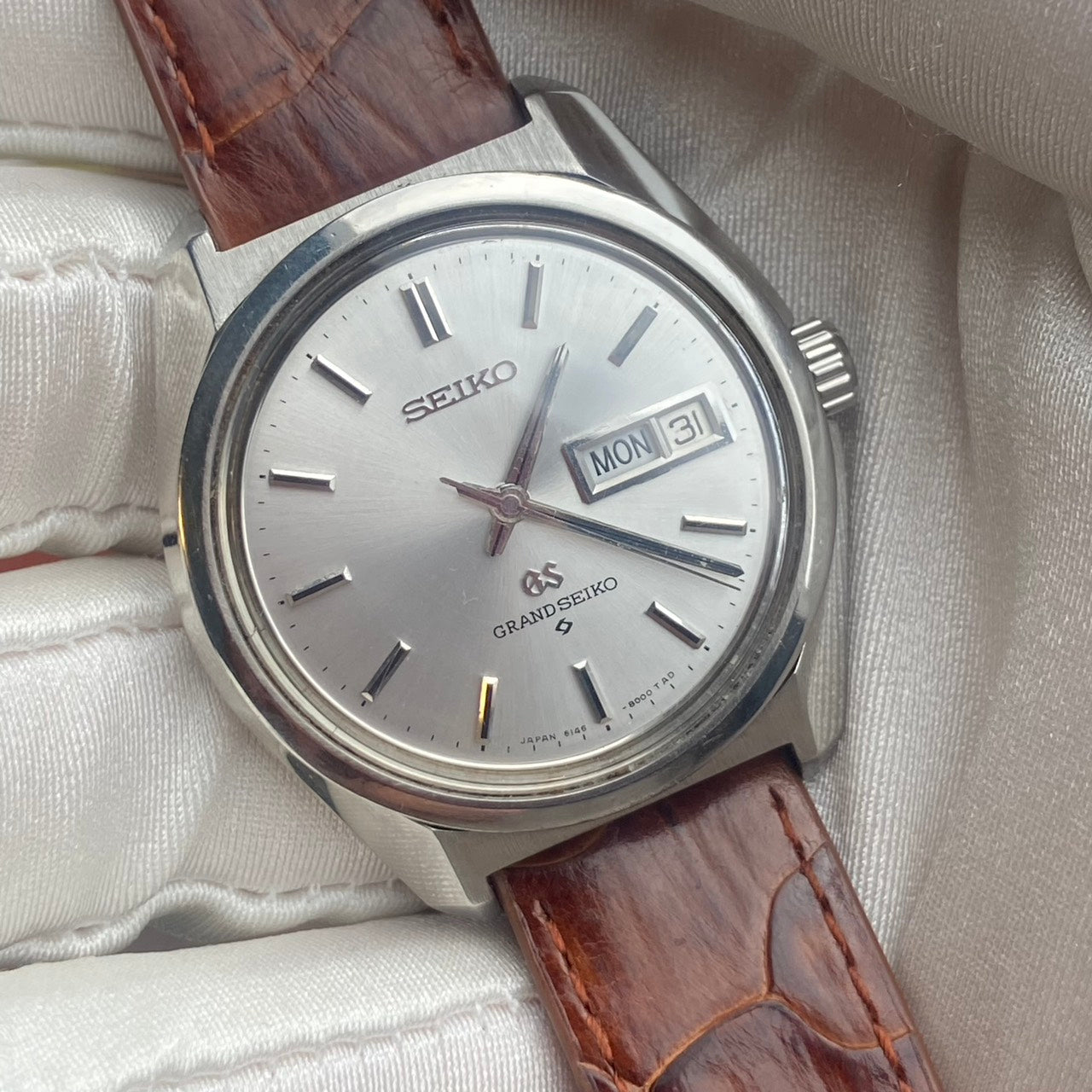 GRAND SEIKO AUTOMATIC DAY DATE HI-BEAT 36000 REF. 6146-8000