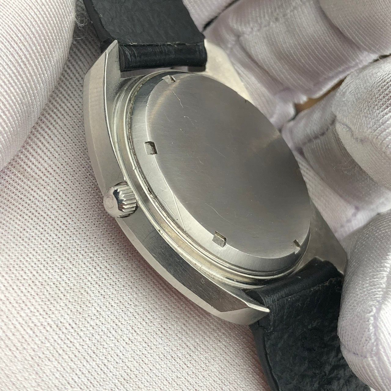 OMEGA GENÈVE ELECTRONIC F300HZ CHRONOMETER SPIDERWEB DIAL REF. 198.030