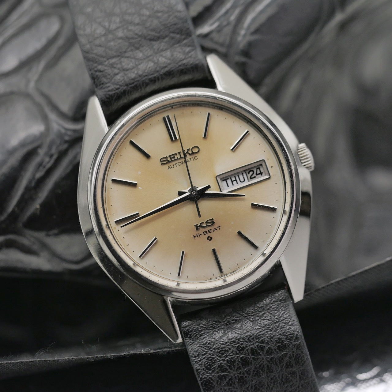 SEIKO KING KS AUTOMATIC DAY-DATE HI-BEAT REF. 5626-8000