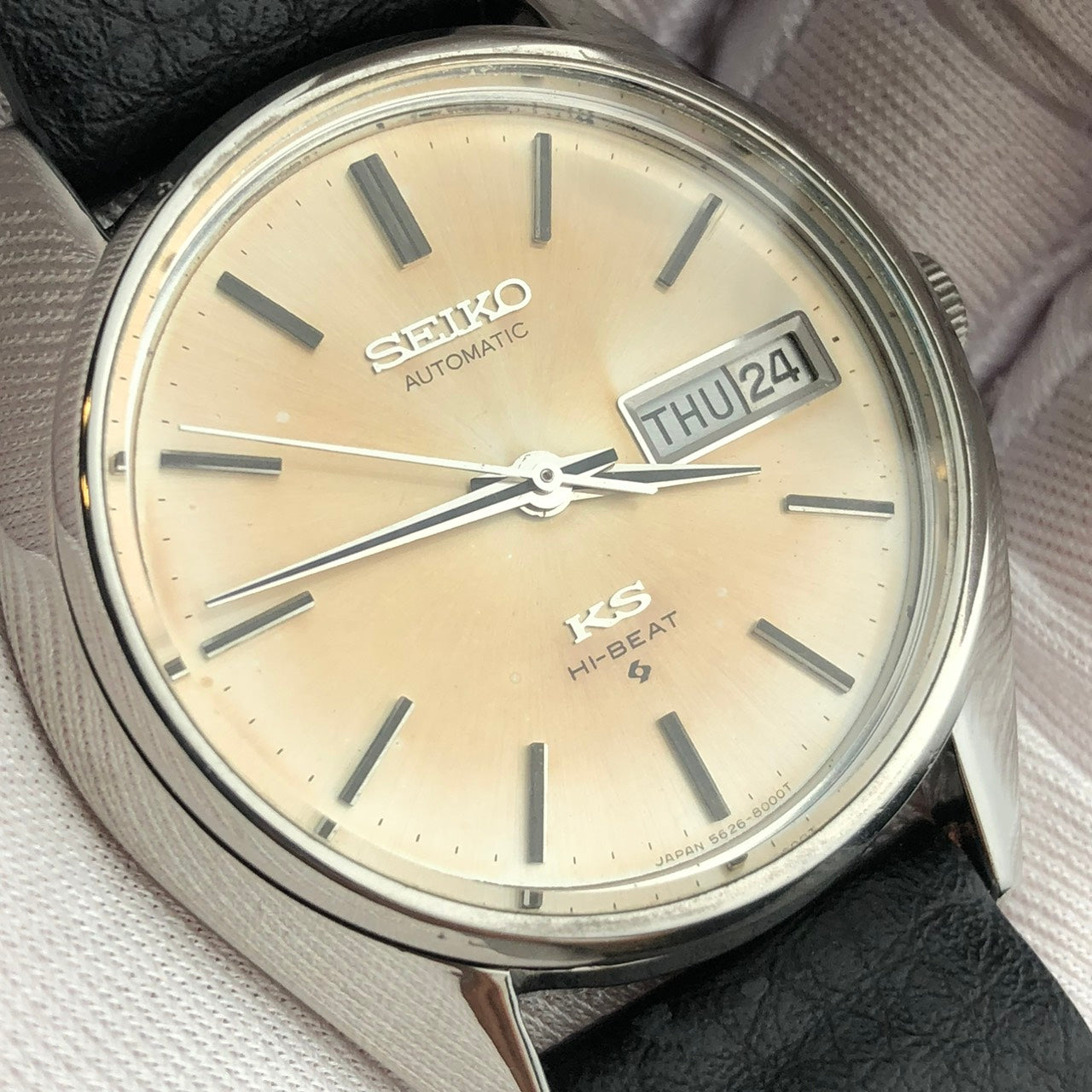 SEIKO KING KS AUTOMATIC DAY-DATE HI-BEAT REF. 5626-8000