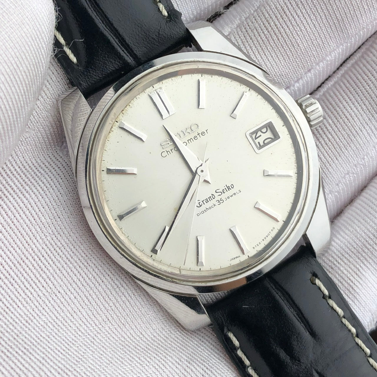 SEIKO GRAND SEIKO CHRONOMETER DIASHOCK 35 JEWELS REF. 5722-9990