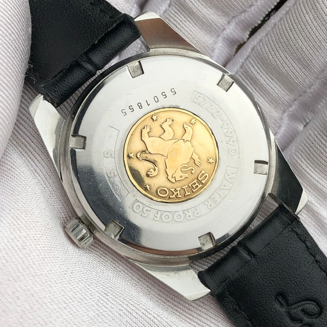 SEIKO GRAND SEIKO CHRONOMETER DIASHOCK 35 JEWELS REF. 5722-9990