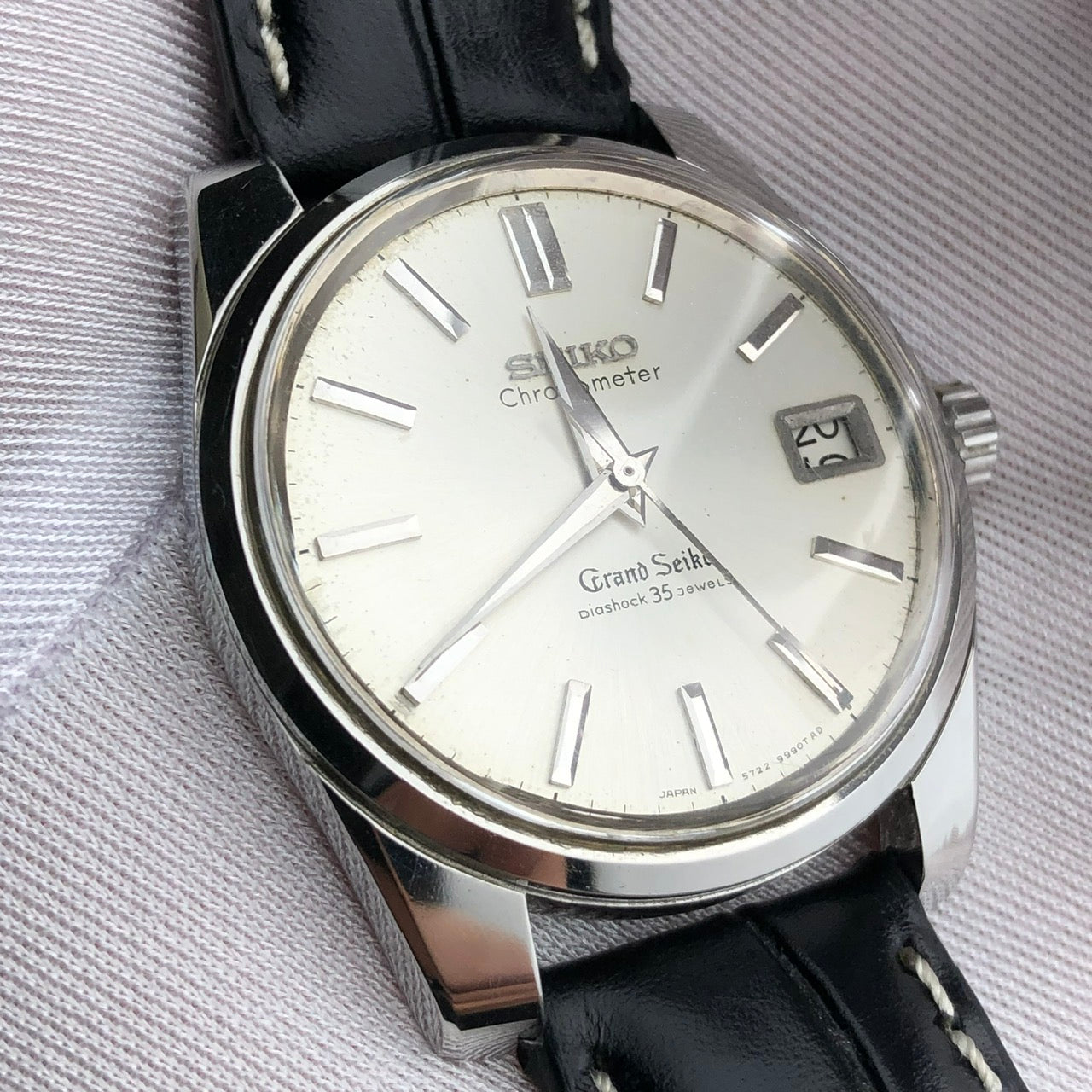 SEIKO GRAND SEIKO CHRONOMETER DIASHOCK 35 JEWELS REF. 5722-9990