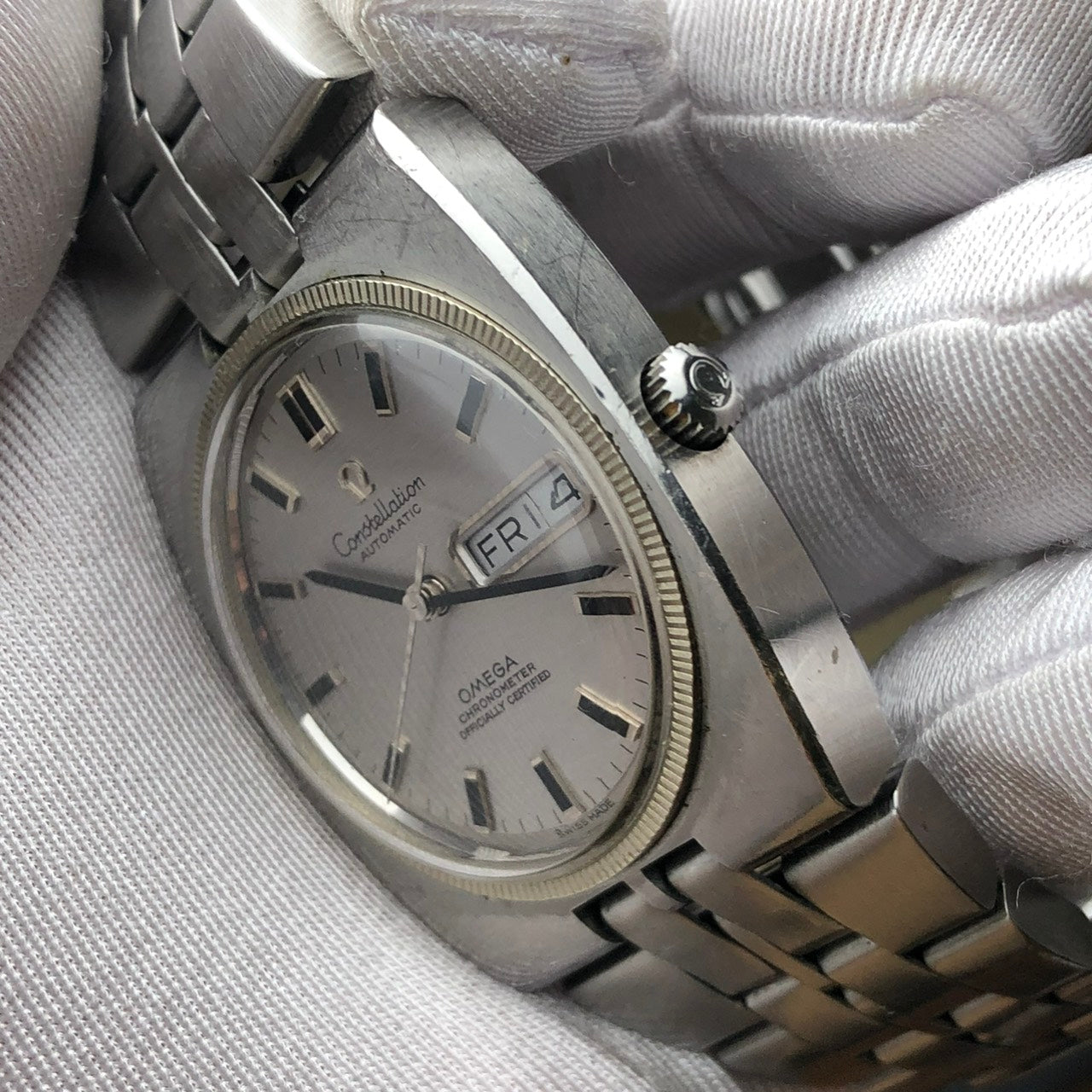 OMEGA CONSTELLATION AUTOMATIC CHRONOMETER DAY-DATE REF. 168.045