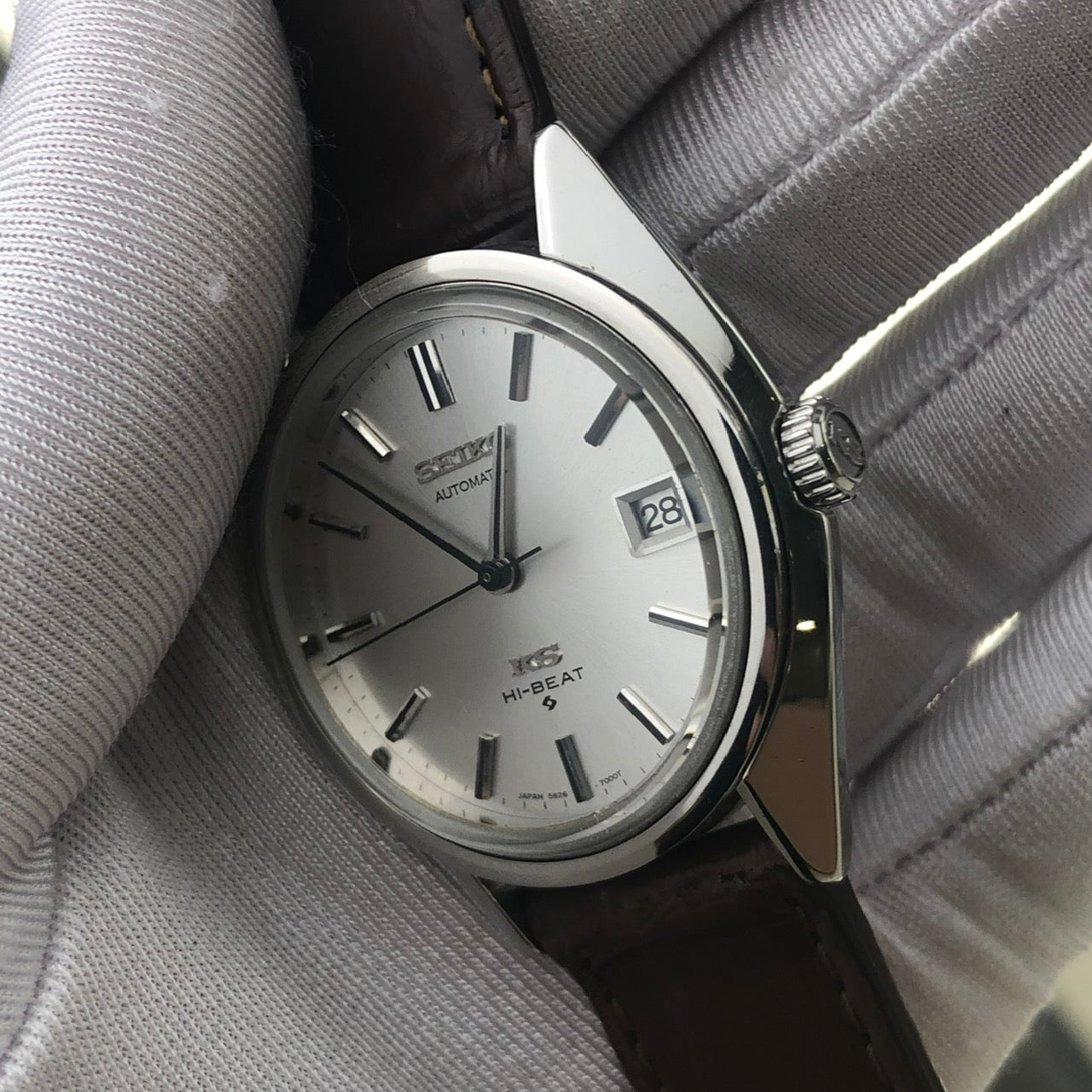SEIKO KING KS AUTOMATIC DAY-DATE HI-BEAT REF. 5626-7000