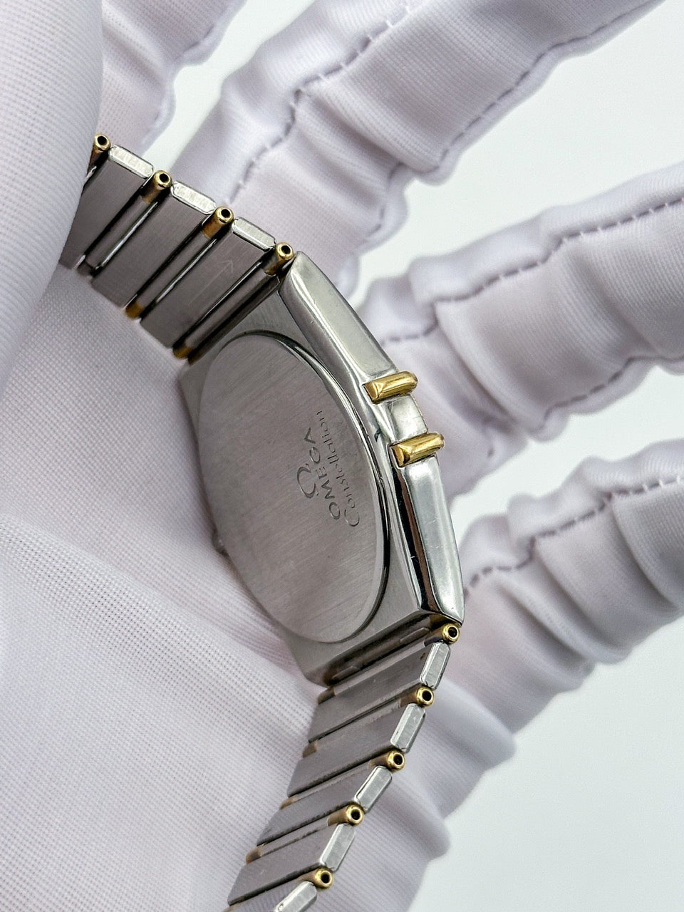 OMEGA CONSTELLATION DAY-DATE 18K YELLOW GOLD & STEEL REF. 396.1080