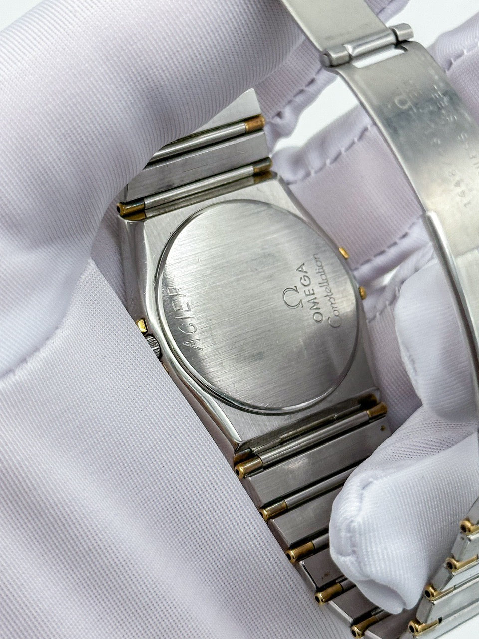 OMEGA CONSTELLATION DAY-DATE 18K YELLOW GOLD & STEEL REF. 396.1080