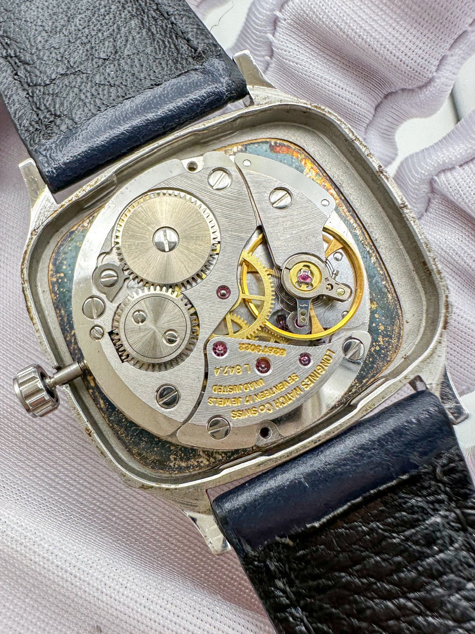 LONGINES LINEN BLUE DIAL REF. 1043-847