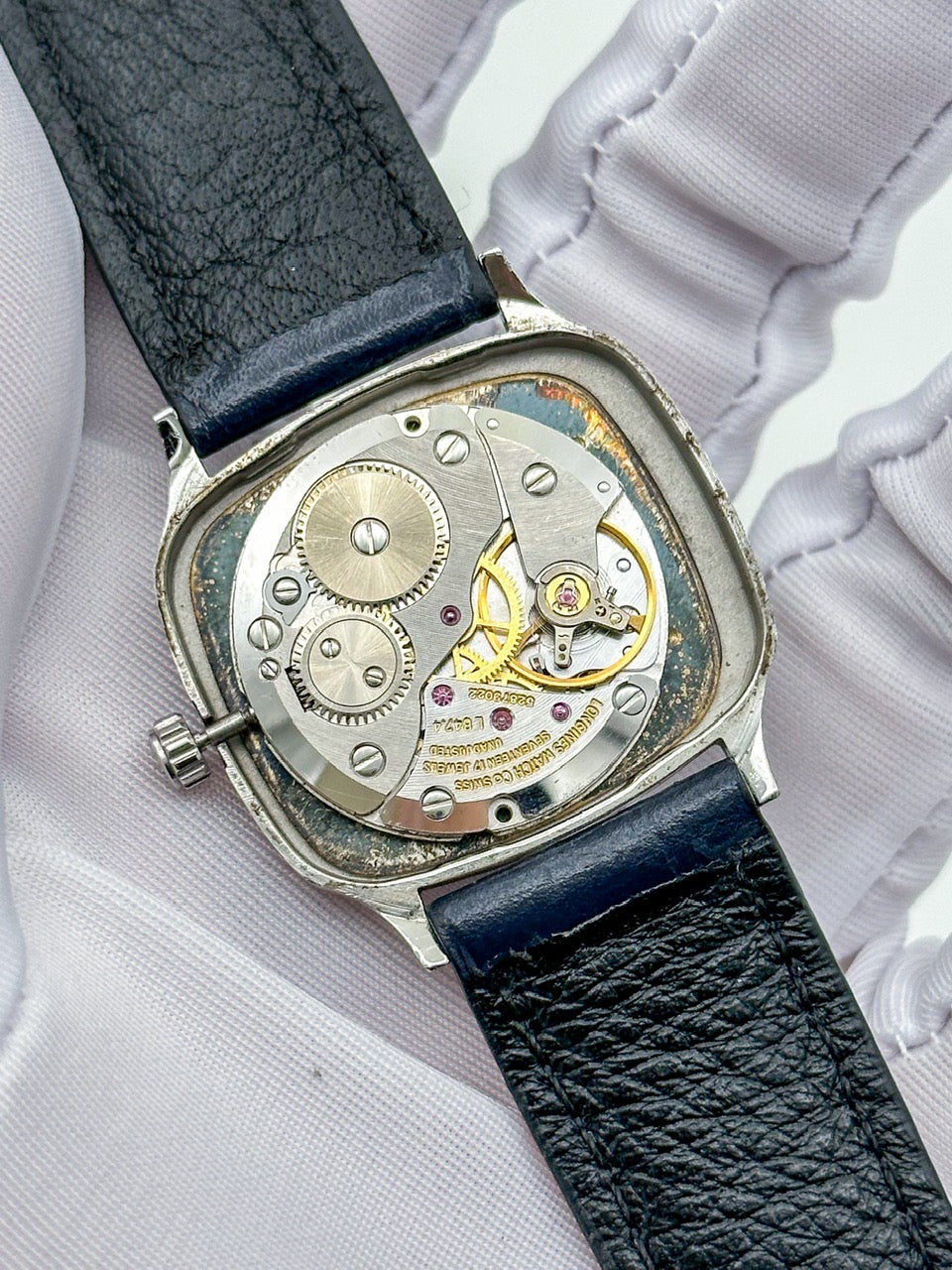 LONGINES LINEN BLUE DIAL REF. 1043-847