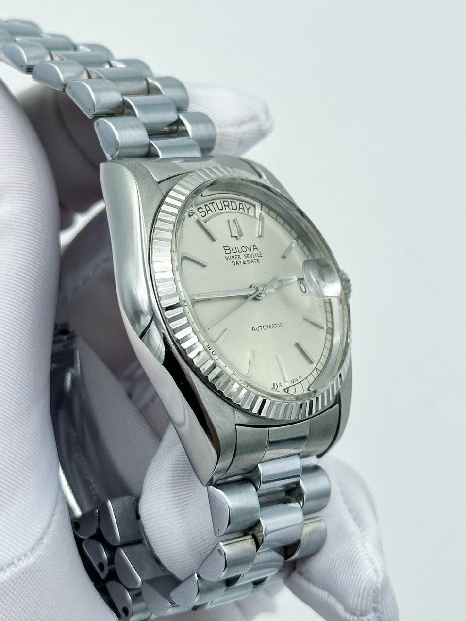 {FULL SET} BULOVA SUPER SEVILLA DAY-DATE REF. 4410101
