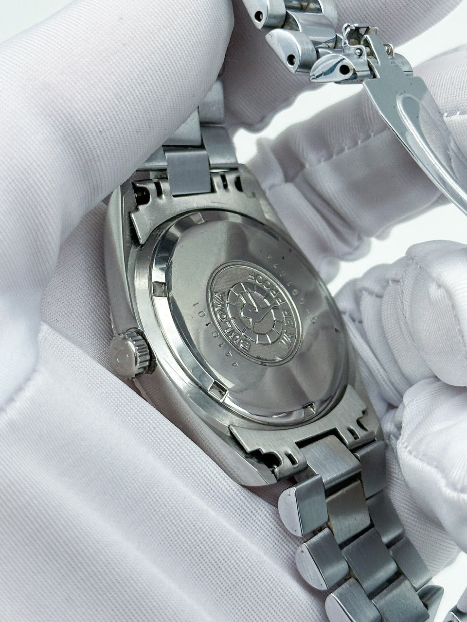 {FULL SET} BULOVA SUPER SEVILLA DAY-DATE REF. 4410101
