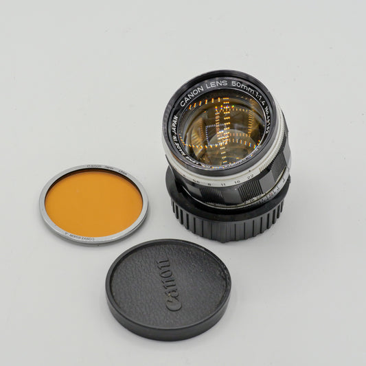 CANON 50MM 1:1,4 F1,4 LTM (LEICA M39) STANDARD LENS