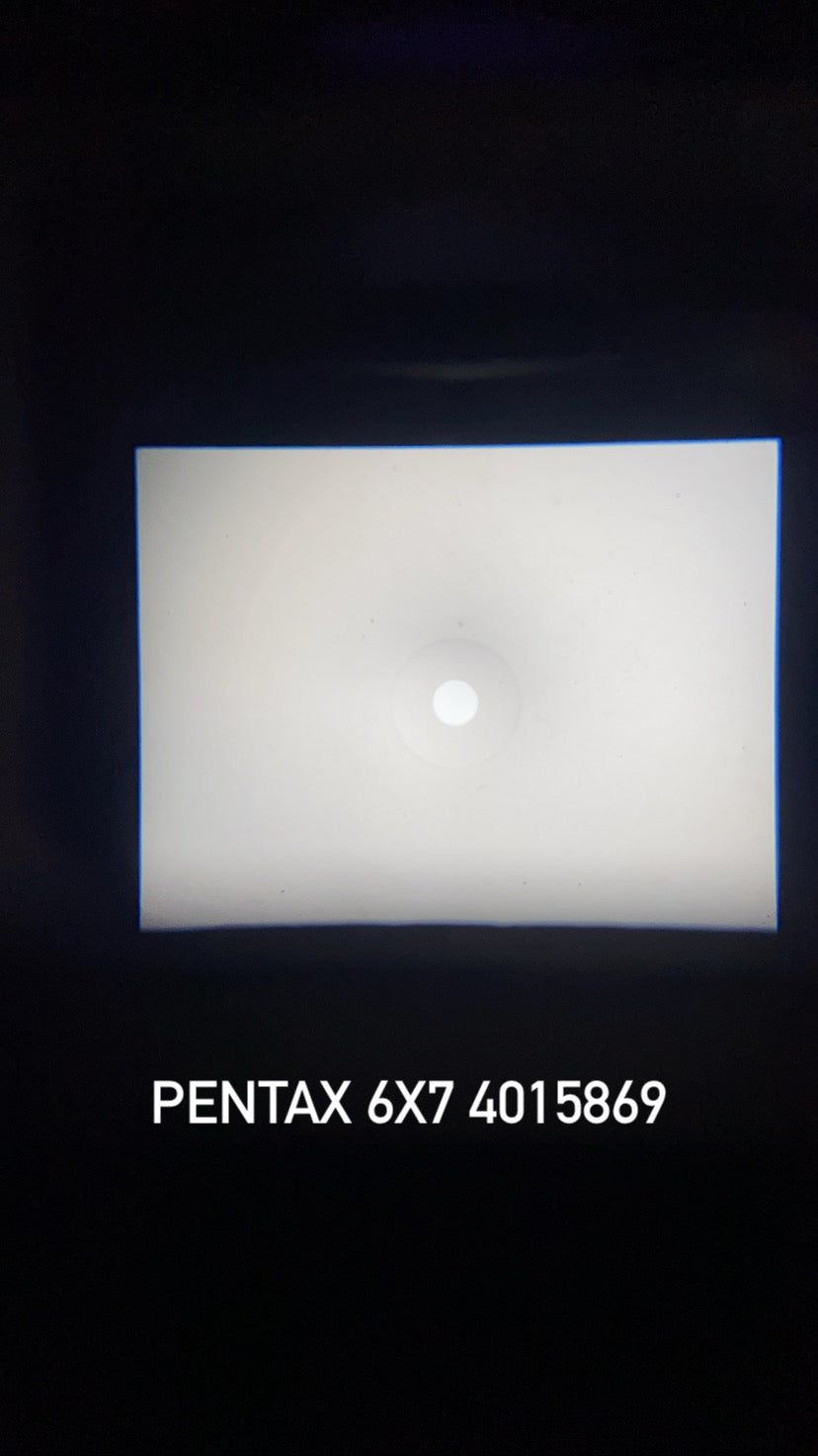 PENTAX 6X7 MEDIUM FORMAT SLR CAMERA