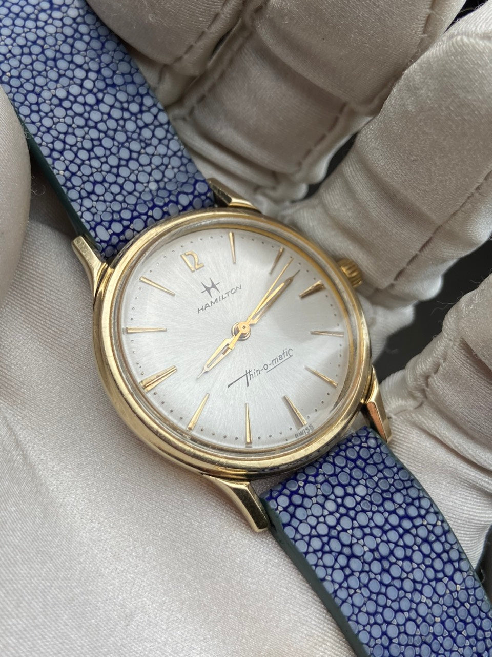HAMILTON THIN-O-MATIC AUTOMATIC 10K GOLD PLATED REF. S492780