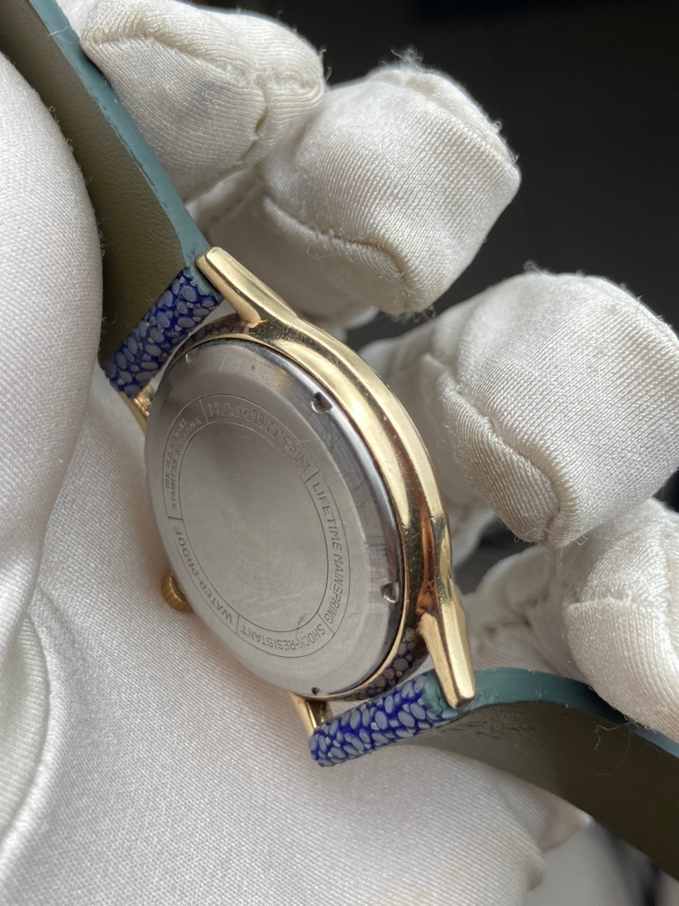 HAMILTON THIN-O-MATIC AUTOMATIC 10K GOLD PLATED REF. S492780