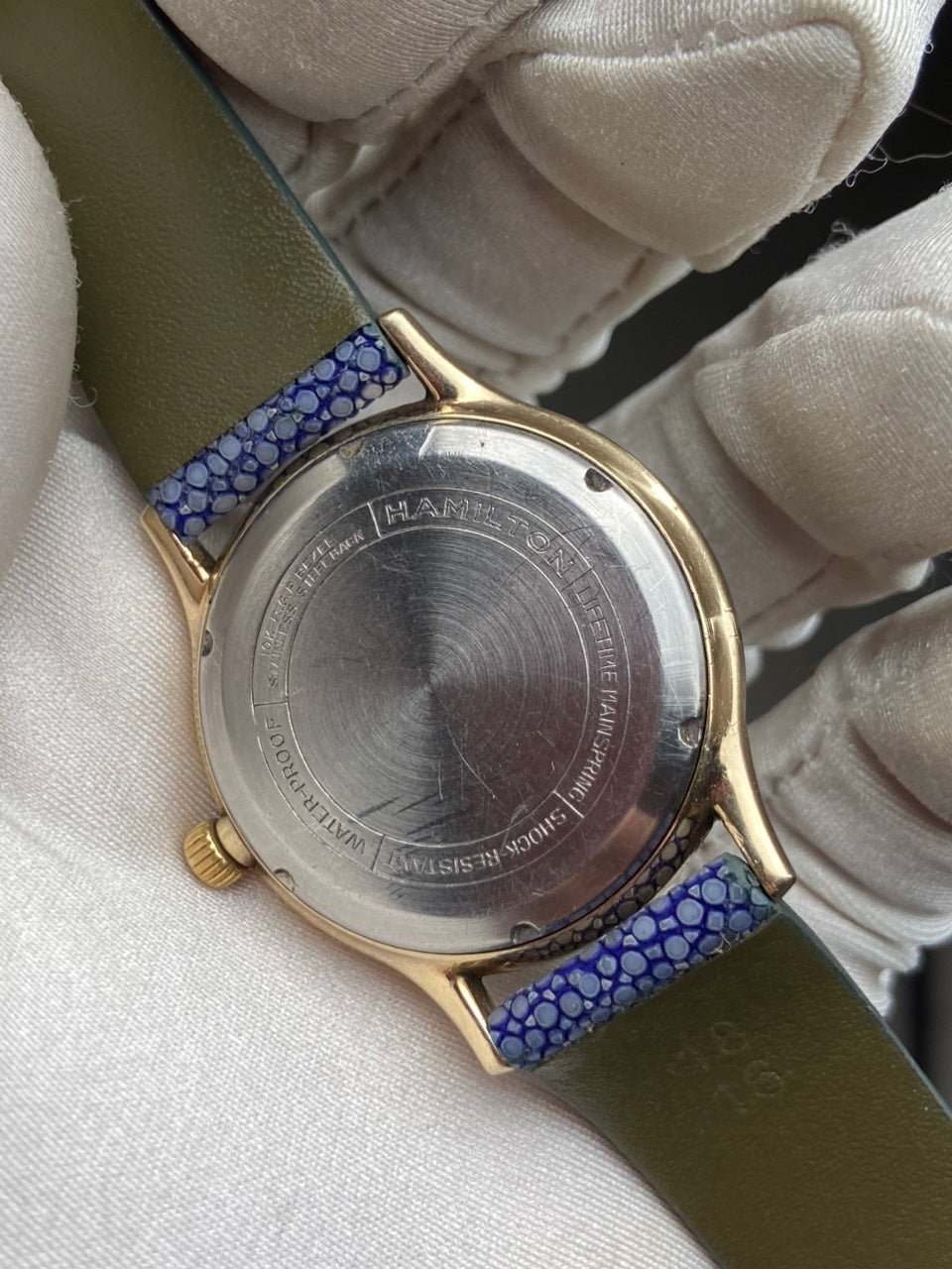 HAMILTON THIN-O-MATIC AUTOMATIC 10K GOLD PLATED REF. S492780