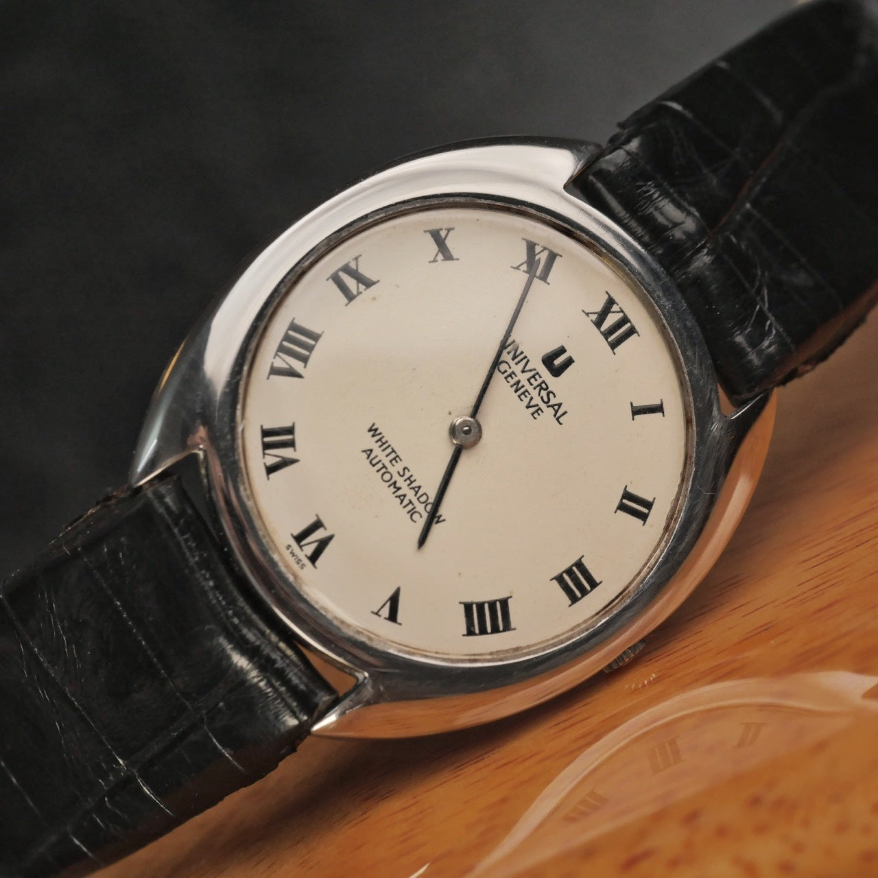 UNIVERSAL GENÈVE WHITE SHADOW AUTOMATIC ULTRA THIN REF UNIVERSAL GENÈVE WHITE SHADOW AUTOMATIC ULTRA THIN REF