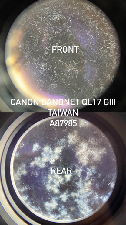 CANON CANONET QL17 G-III TAIWAN RANGEFINDER