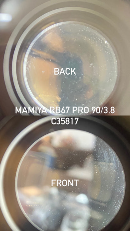 MAMIYA RB67 6x7 PRO + SEKOR 90MM F3.8 + 2 220 FILM MAGAZINE