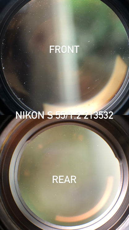 NIKON NIKKOR-S 55MM F1.2 AUTO
