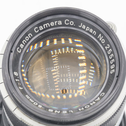 CANON 50MM F1.8 LTM (LEICA M39) STANDARD LENS