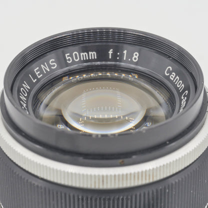 CANON 50MM F1.8 LTM (LEICA M39) STANDARD LENS