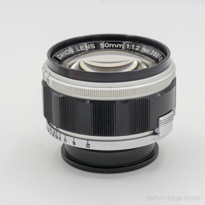 CANON 50MM 1:1,2 F1,2 LTM (LEICA M39) SUPER FAST
